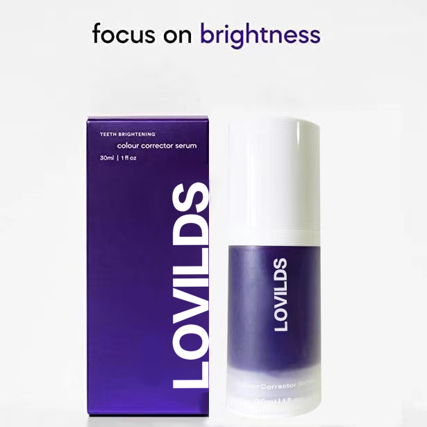LOVILDS Colour Corrector Serum-Bright White Teeth Toothpaste